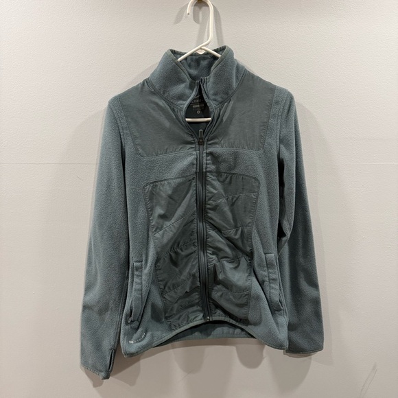 Teal Nike Therma-Fit fleece jacket - Picture 1 of 6